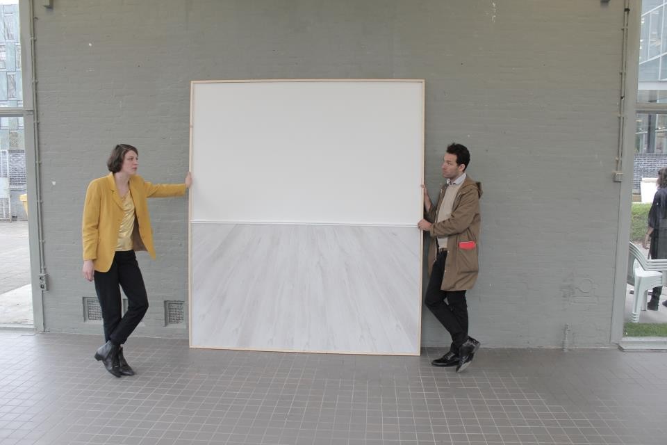 Random work from Iris Bijvelds | ▼ REAL ▼ | Real Painting at Rietveld Paviljoen, Amsterdam