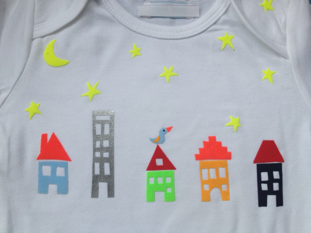 Random work from Laurien Versteegh | Kids wear: "Just my lorry" | Houses at night