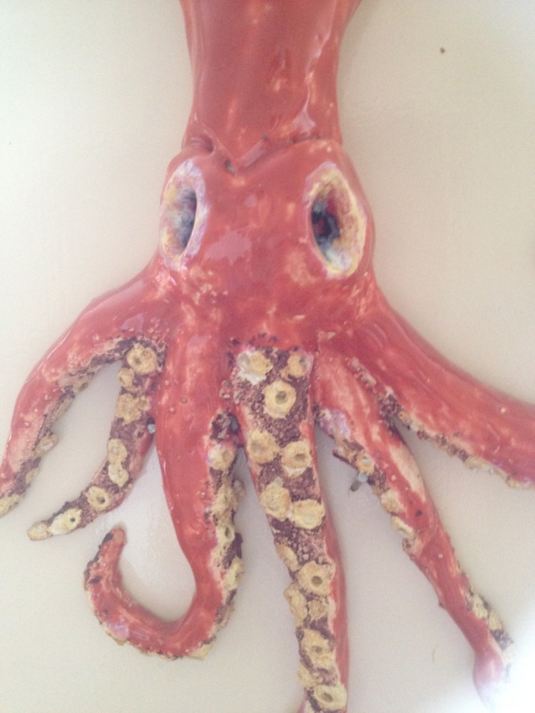 Random work from Laurien Versteegh | Octopus 2D - ceramic | octopus