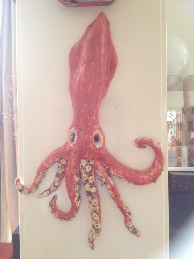 Random work from Laurien Versteegh | Octopus 2D - ceramic | octopus