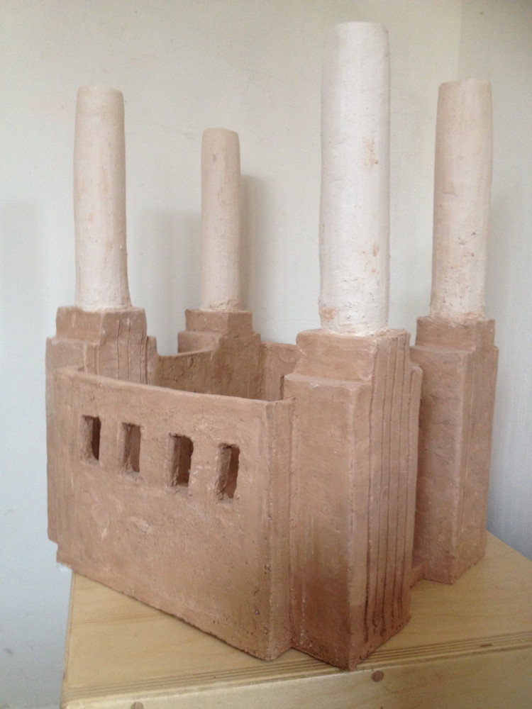 Random work from Laurien Versteegh | Battersea power station - ceramic | Battersea powers station