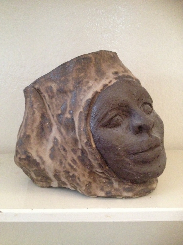 Random work from Laurien Versteegh | Lady with veil - ceramic | Lady with veil