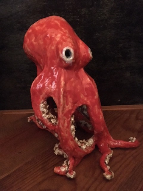 Random work from Laurien Versteegh | Octopus 3D- ceramic | Octopus 3D
