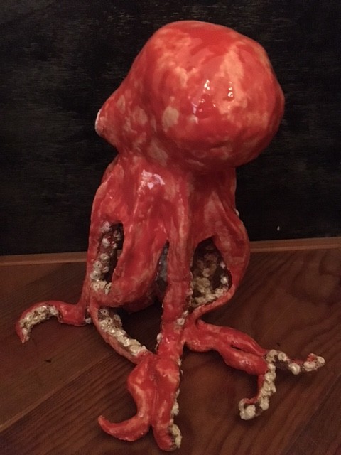Random work from Laurien Versteegh | Octopus 3D- ceramic | Octopus 3D