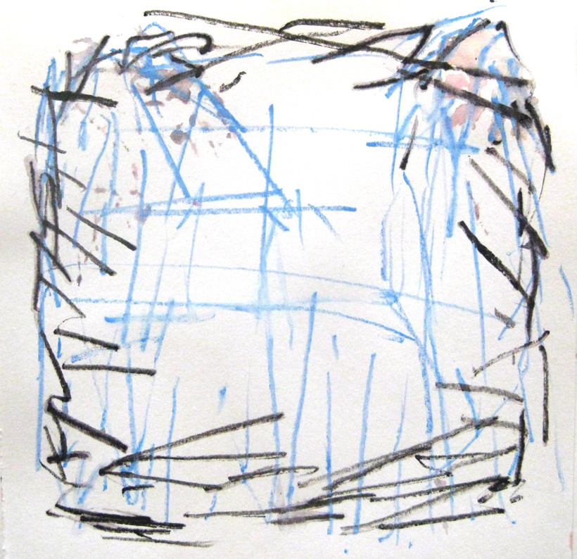 Random work from LOUKIE HOOS | 8-14drawings_structure, space & scenery | structure