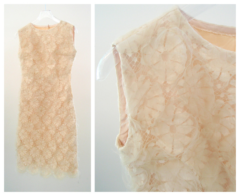 Random work from DEARHUNTER  | VINTAGE PORTFOLIO | 60's Lace Bridesmaids Dress 