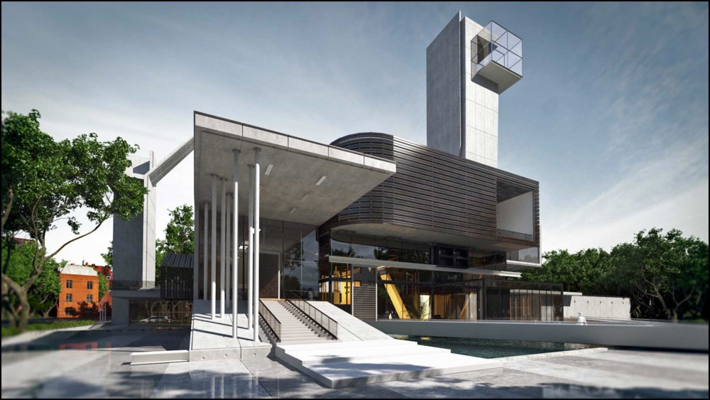Random work from CARLO ENZO ARCHITECTURE | RELIGIOUS PROJECTS | CHURCH OF THE HOLY SPIRIT
